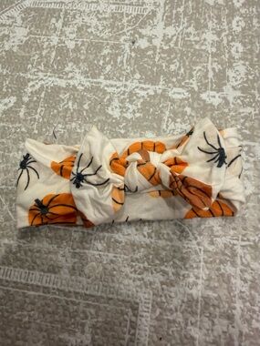 Copper Pearl Pumpkin Infants Bow